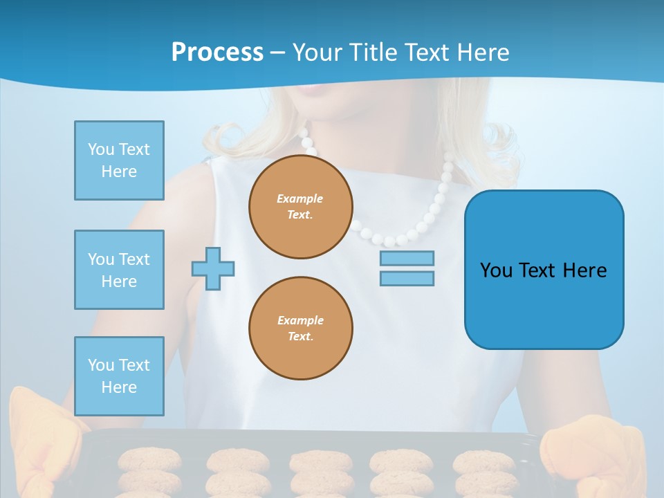 Lady Hairstyle Person PowerPoint Template