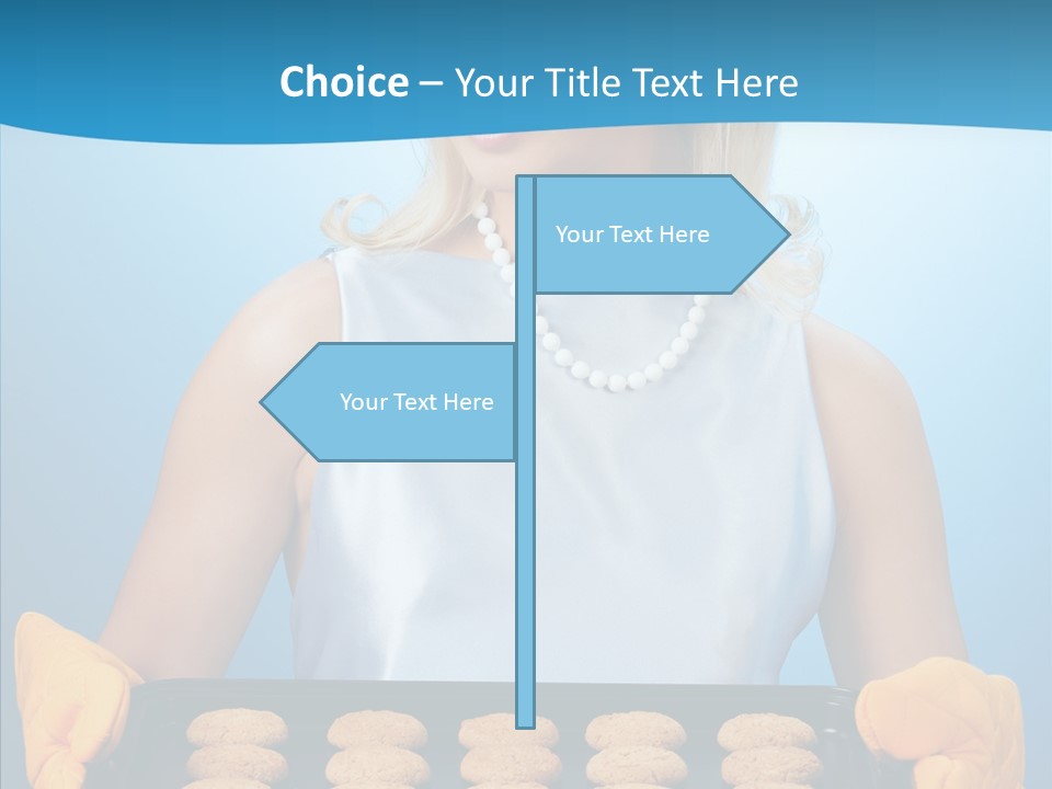 Lady Hairstyle Person PowerPoint Template