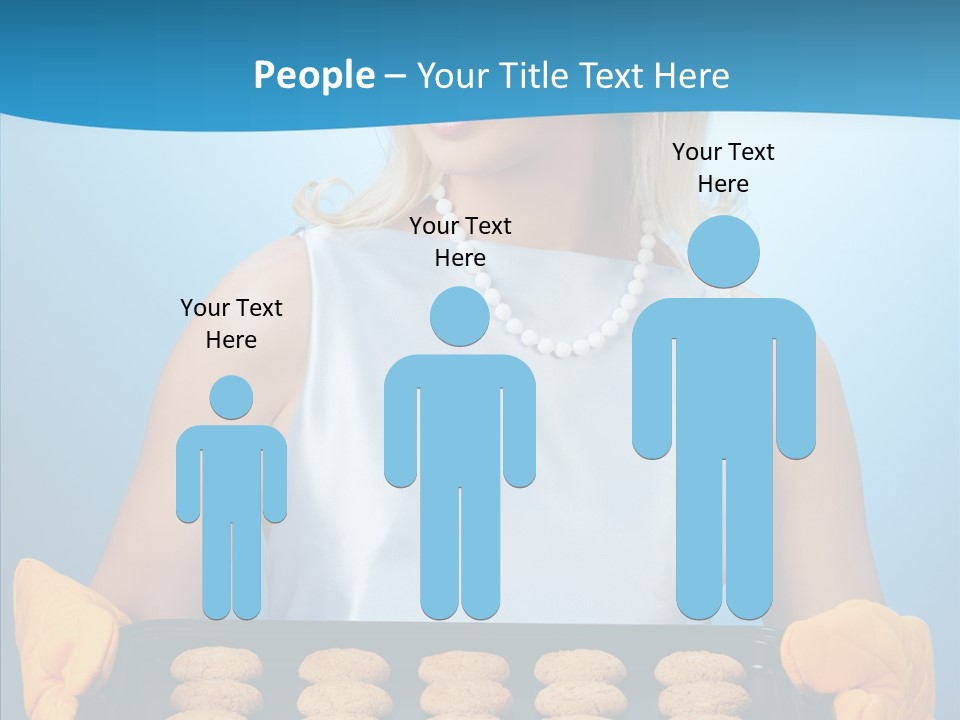 Lady Hairstyle Person PowerPoint Template