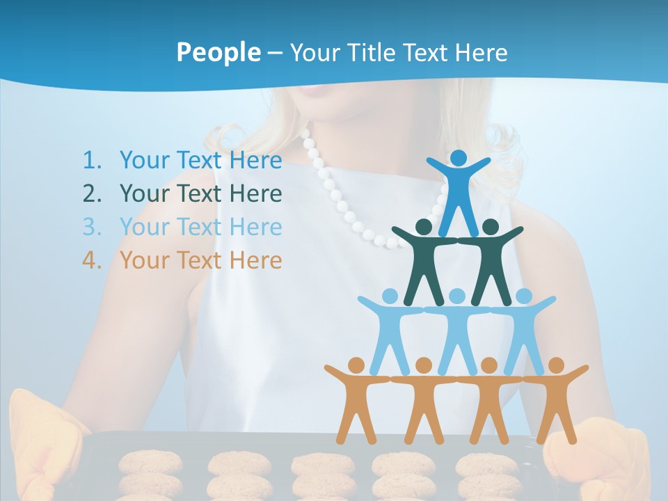 Lady Hairstyle Person PowerPoint Template