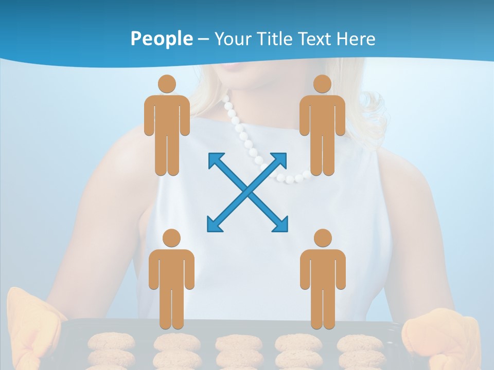 Lady Hairstyle Person PowerPoint Template