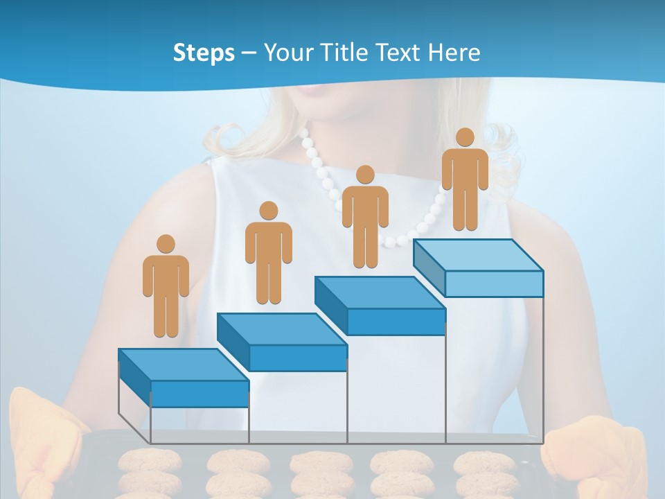 Lady Hairstyle Person PowerPoint Template