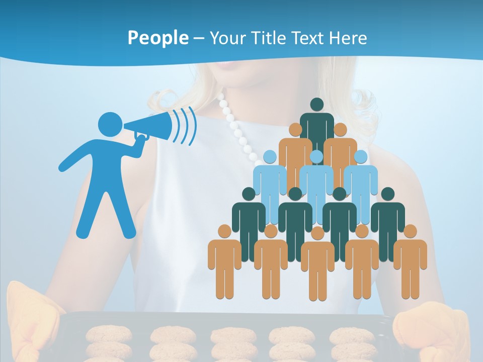 Lady Hairstyle Person PowerPoint Template