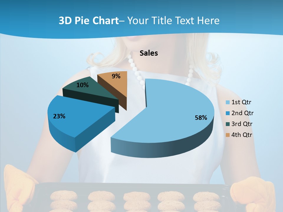 Lady Hairstyle Person PowerPoint Template