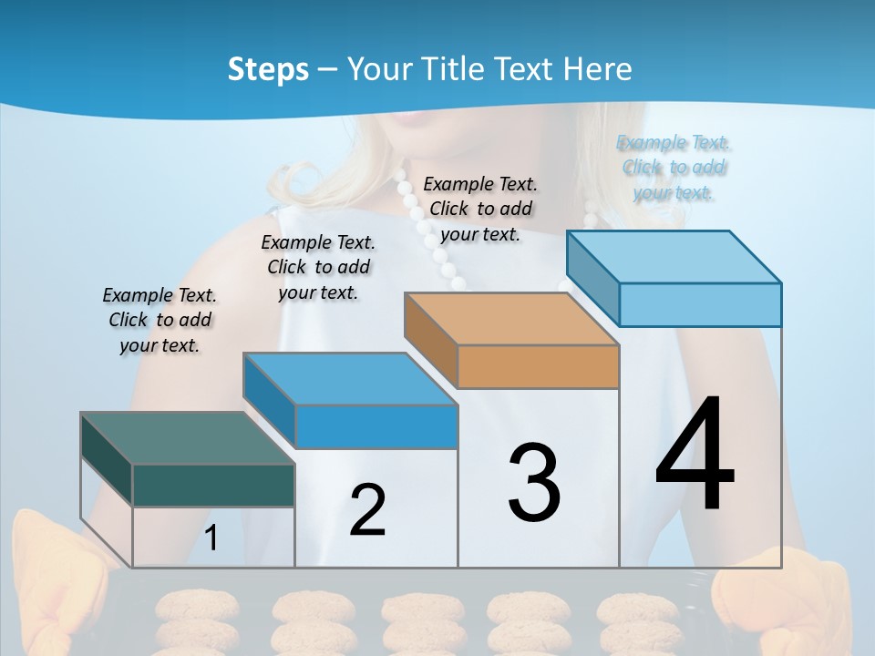 Lady Hairstyle Person PowerPoint Template