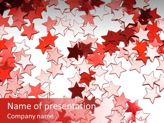 Greeting Celebrating Christmas PowerPoint Template