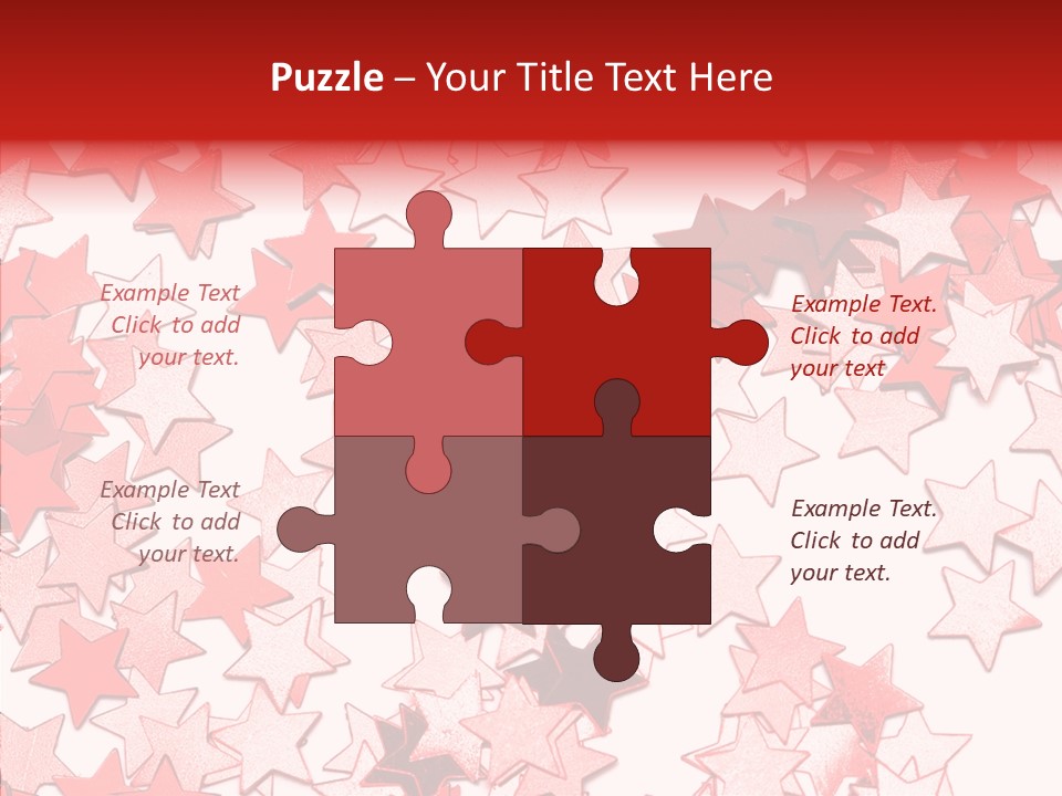 Greeting Celebrating Christmas PowerPoint Template