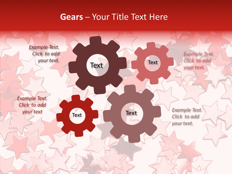 Greeting Celebrating Christmas PowerPoint Template