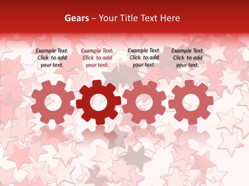 Greeting Celebrating Christmas PowerPoint Template