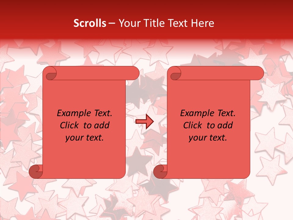 Greeting Celebrating Christmas PowerPoint Template