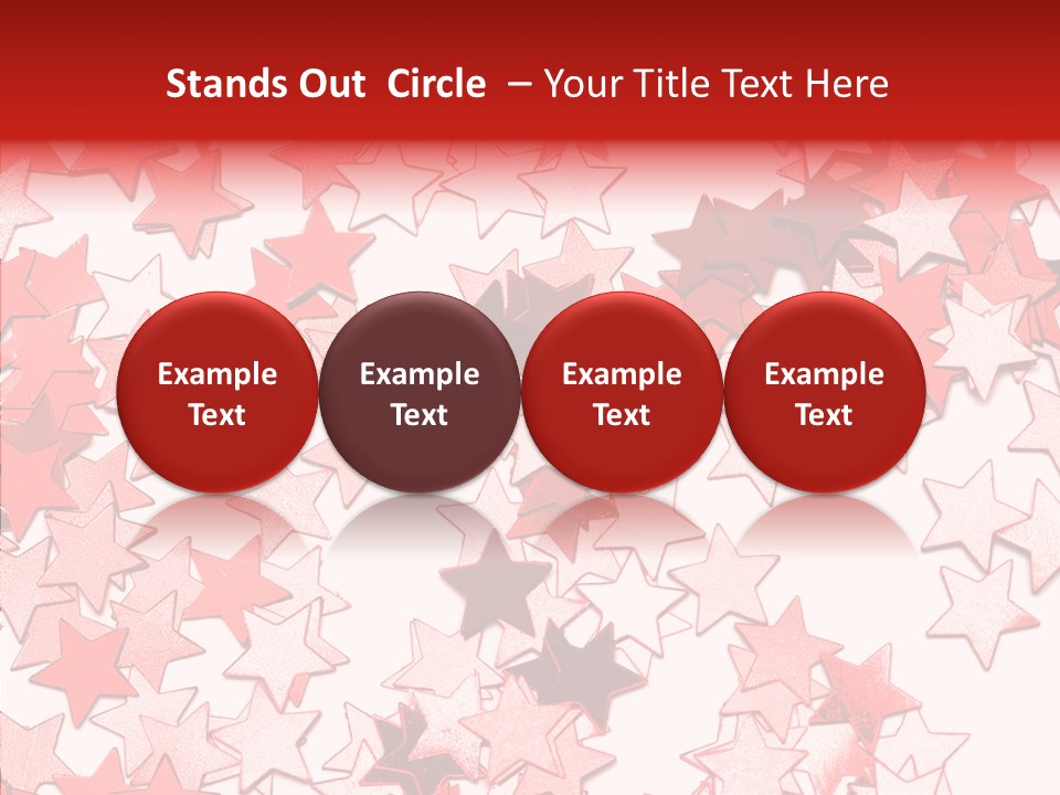 Greeting Celebrating Christmas PowerPoint Template