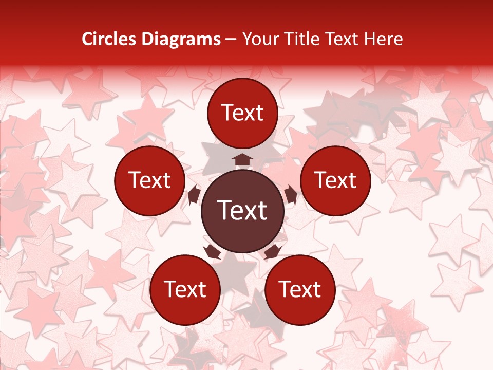 Greeting Celebrating Christmas PowerPoint Template