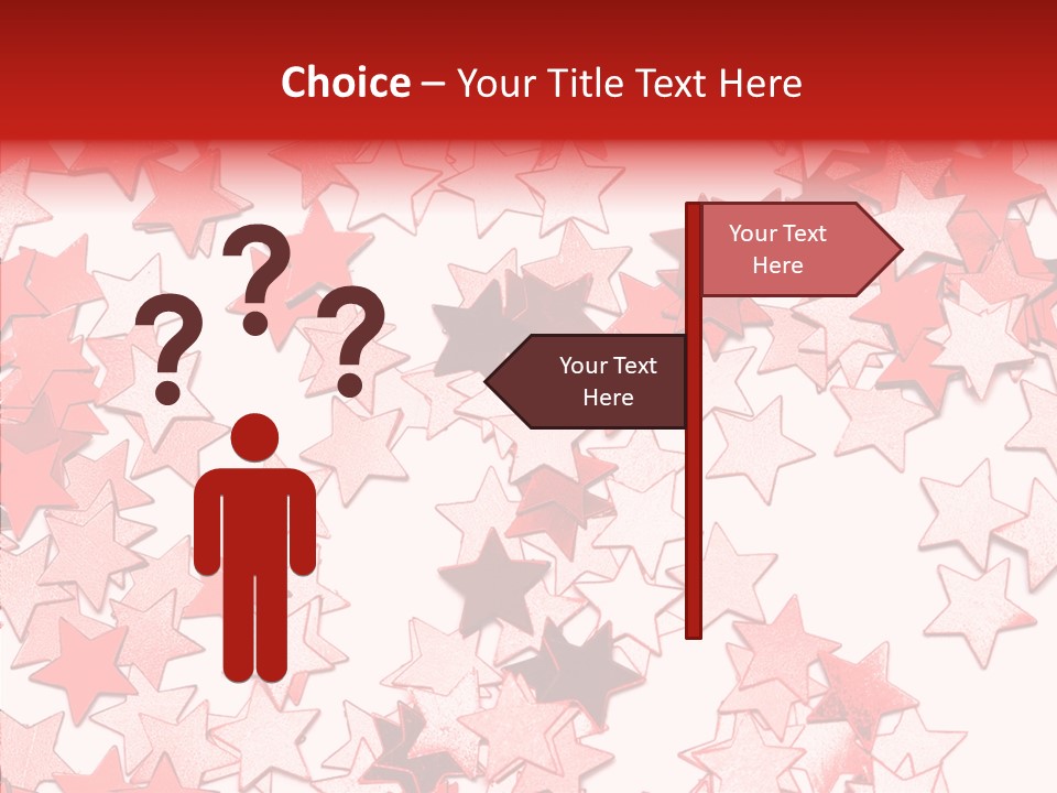 Greeting Celebrating Christmas PowerPoint Template