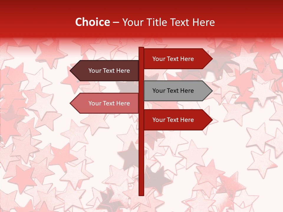 Greeting Celebrating Christmas PowerPoint Template
