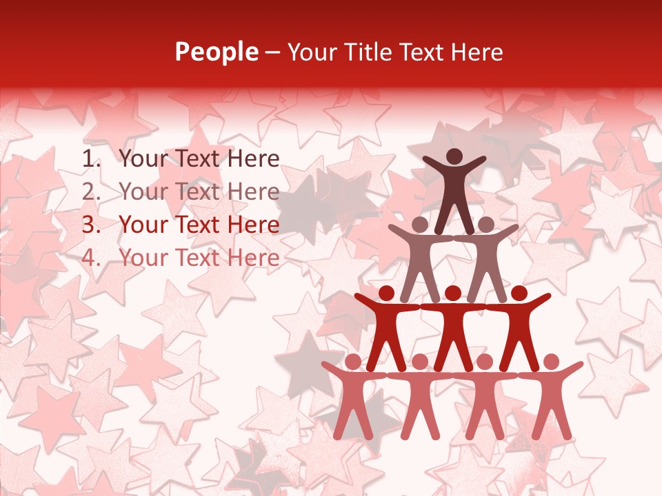 Greeting Celebrating Christmas PowerPoint Template