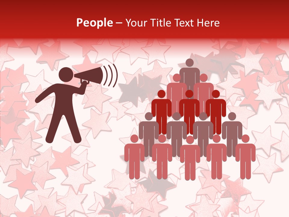 Greeting Celebrating Christmas PowerPoint Template