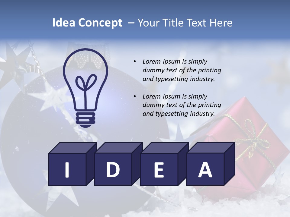 Message Seasonal Season PowerPoint Template