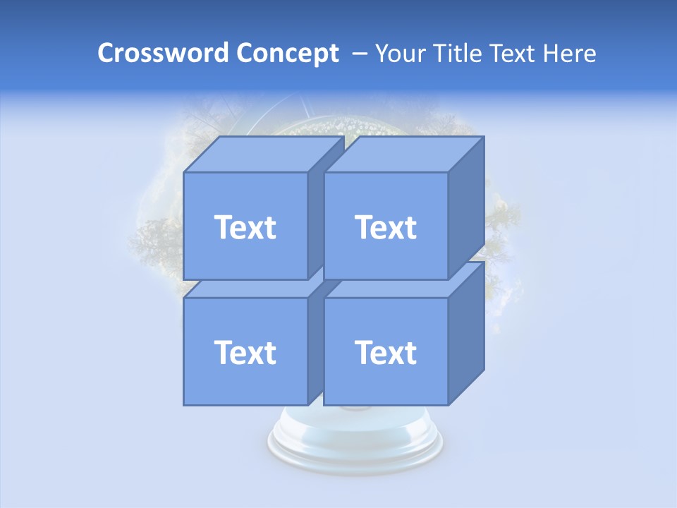 Environmental Landscape World PowerPoint Template