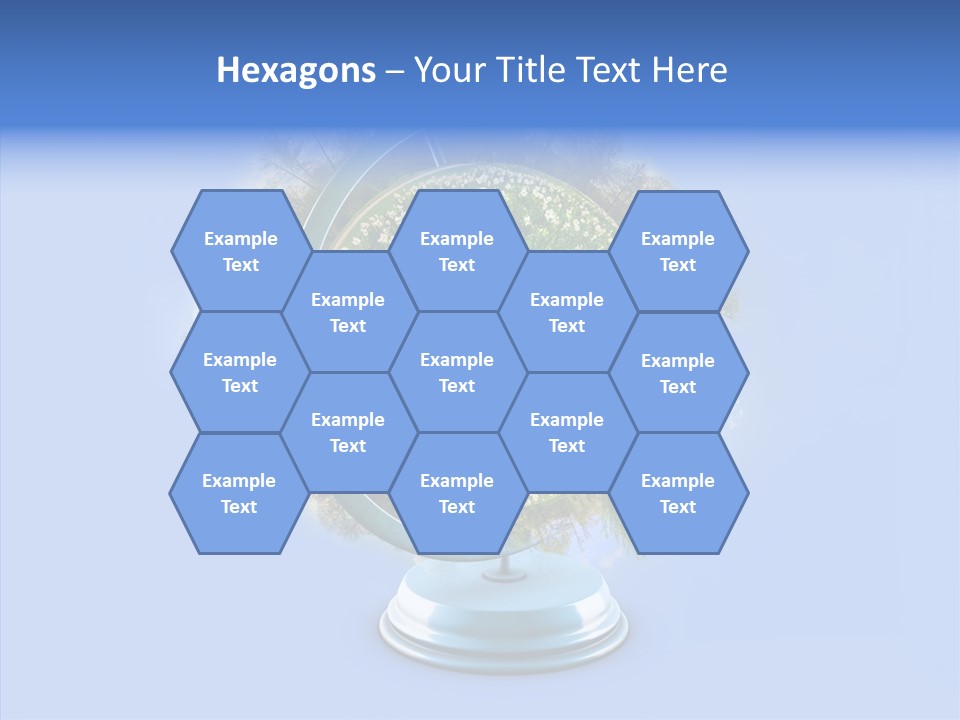 Environmental Landscape World PowerPoint Template