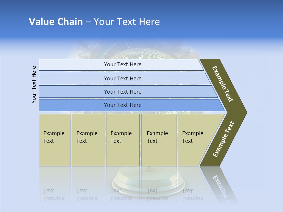 Environmental Landscape World PowerPoint Template