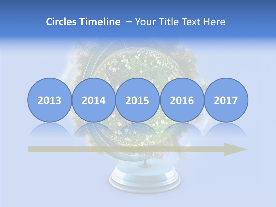 Environmental Landscape World PowerPoint Template