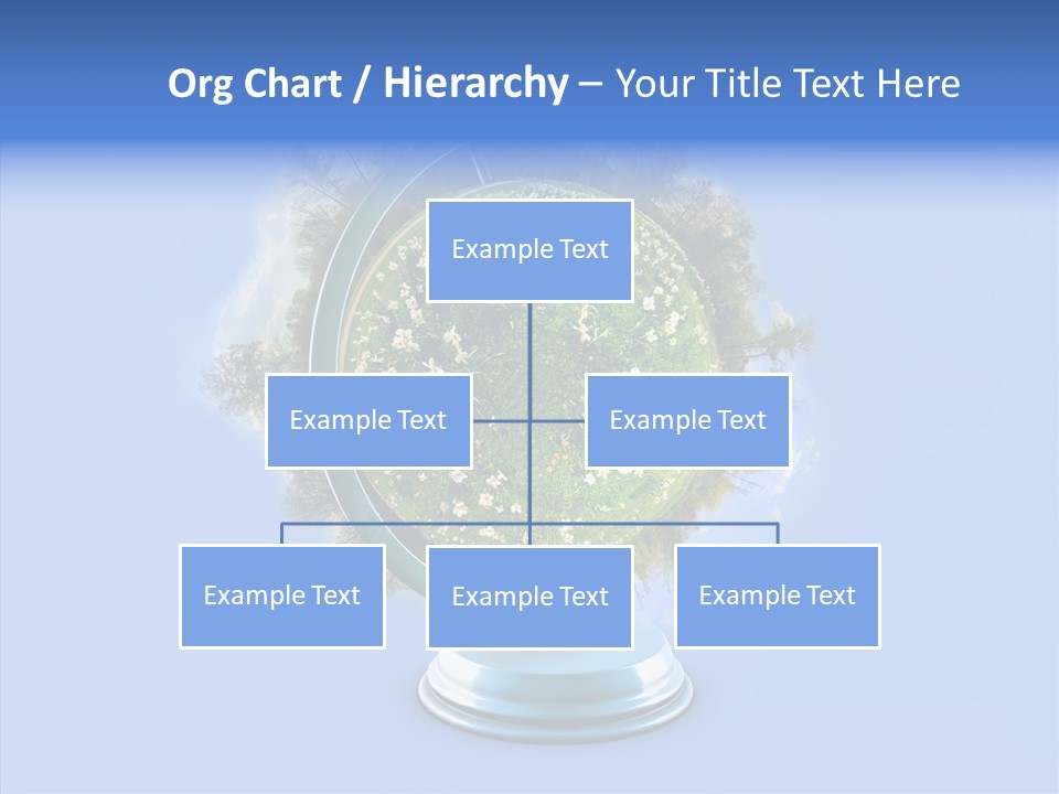 Environmental Landscape World PowerPoint Template