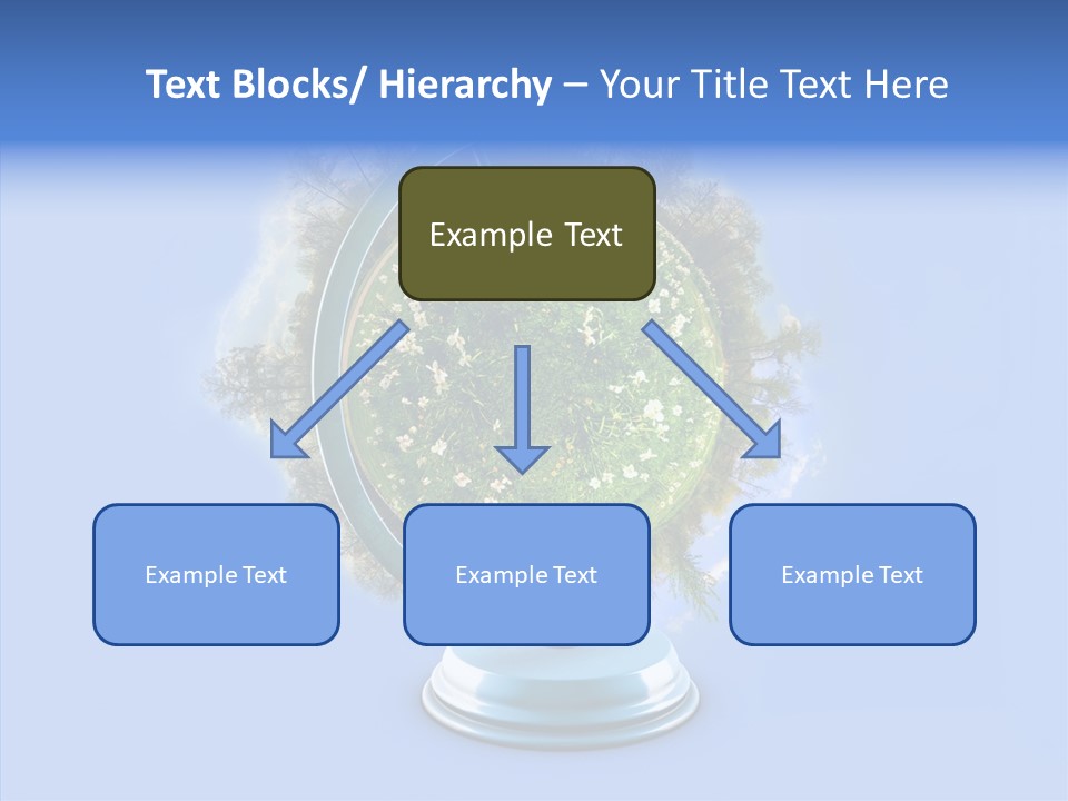 Environmental Landscape World PowerPoint Template