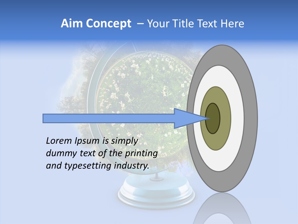 Environmental Landscape World PowerPoint Template