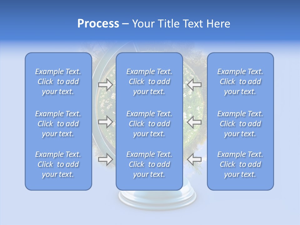 Environmental Landscape World PowerPoint Template