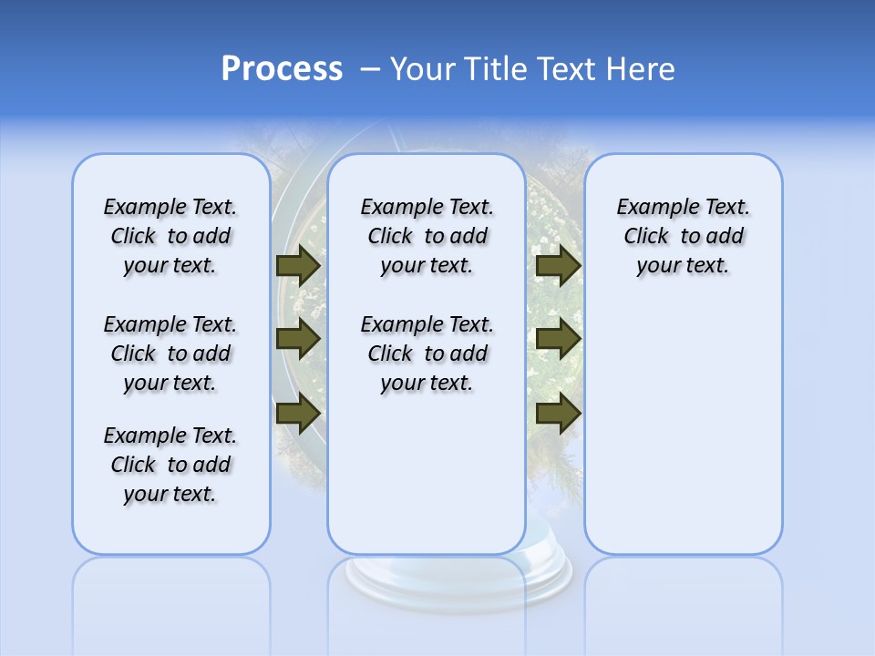 Environmental Landscape World PowerPoint Template