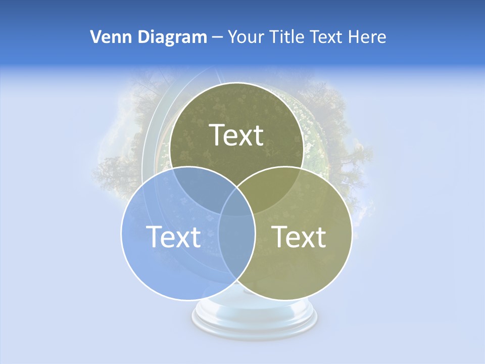 Environmental Landscape World PowerPoint Template