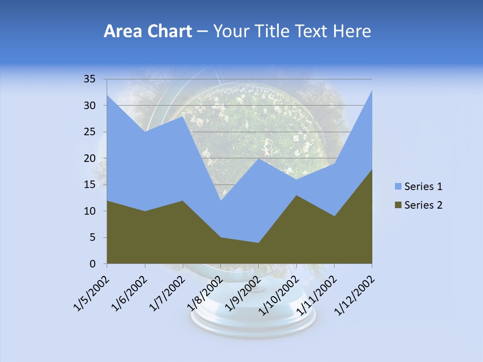 Environmental Landscape World PowerPoint Template
