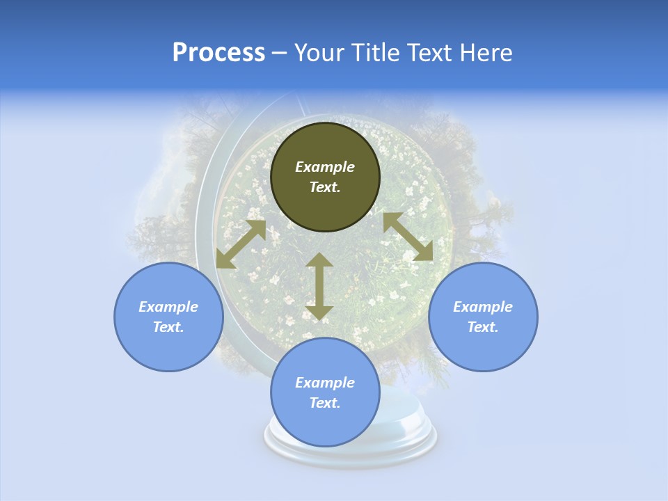 Environmental Landscape World PowerPoint Template