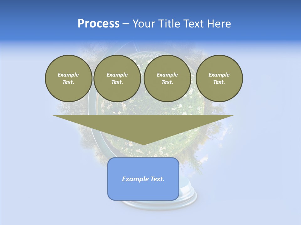 Environmental Landscape World PowerPoint Template