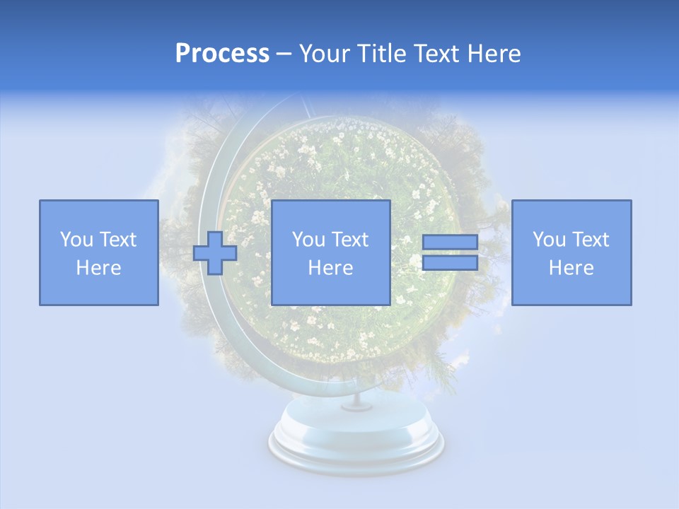 Environmental Landscape World PowerPoint Template
