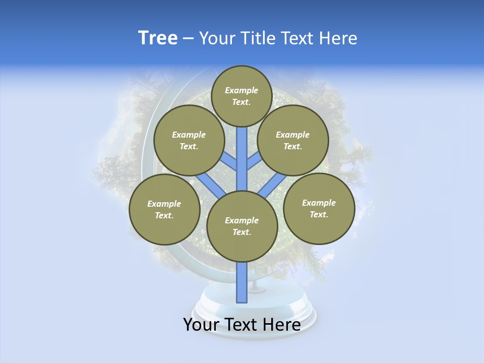 Environmental Landscape World PowerPoint Template