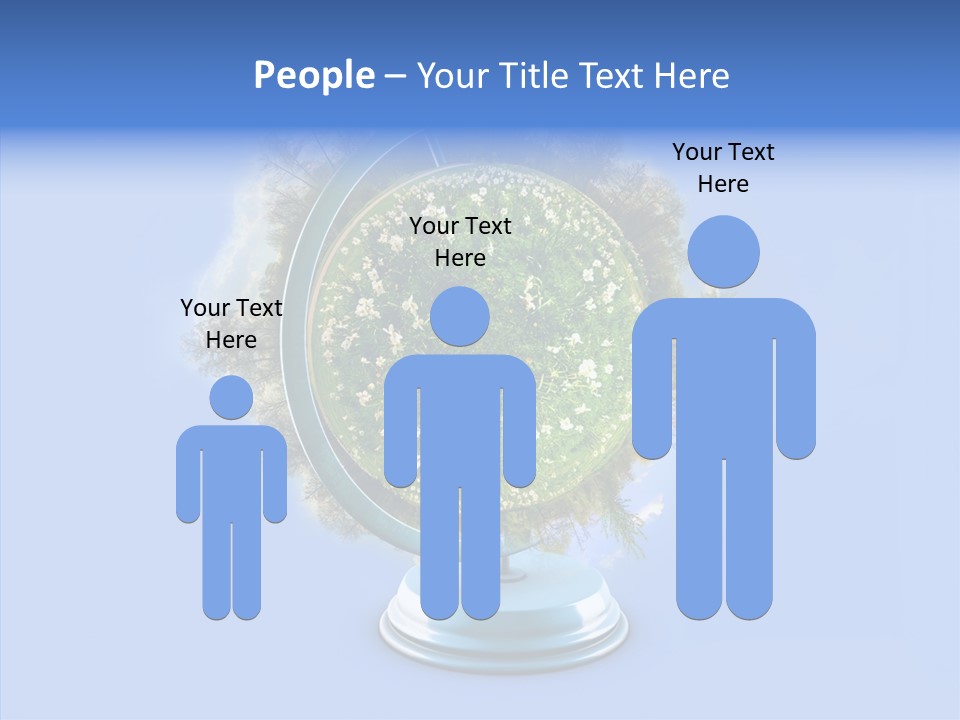 Environmental Landscape World PowerPoint Template