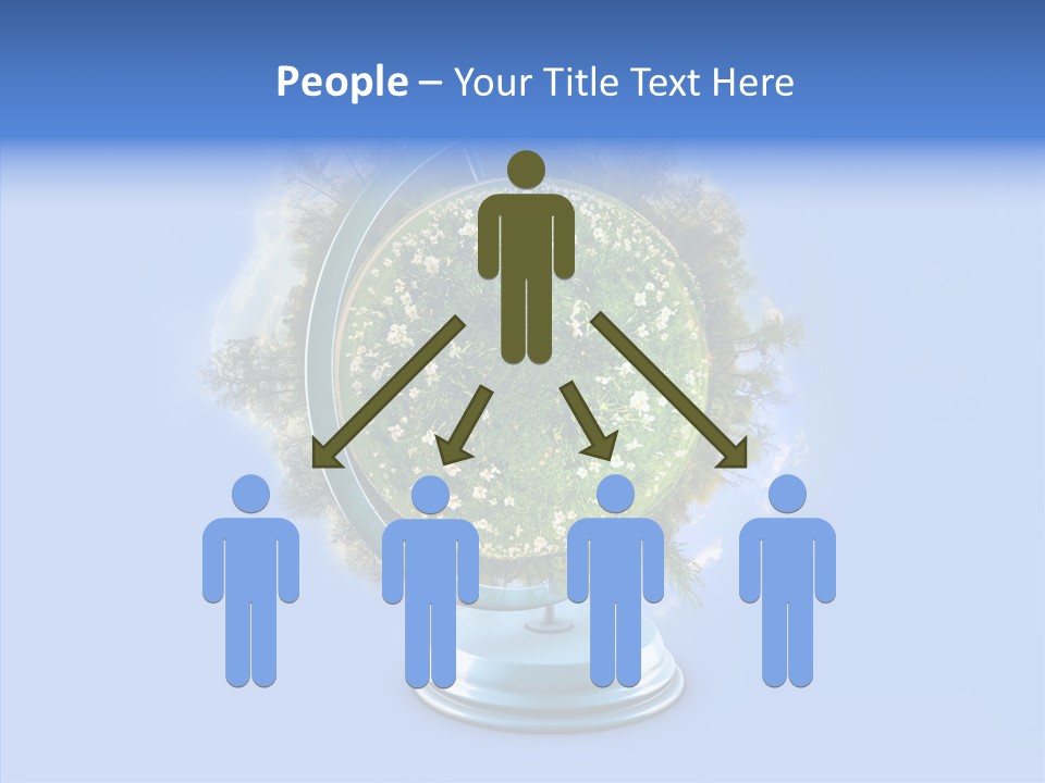 Environmental Landscape World PowerPoint Template