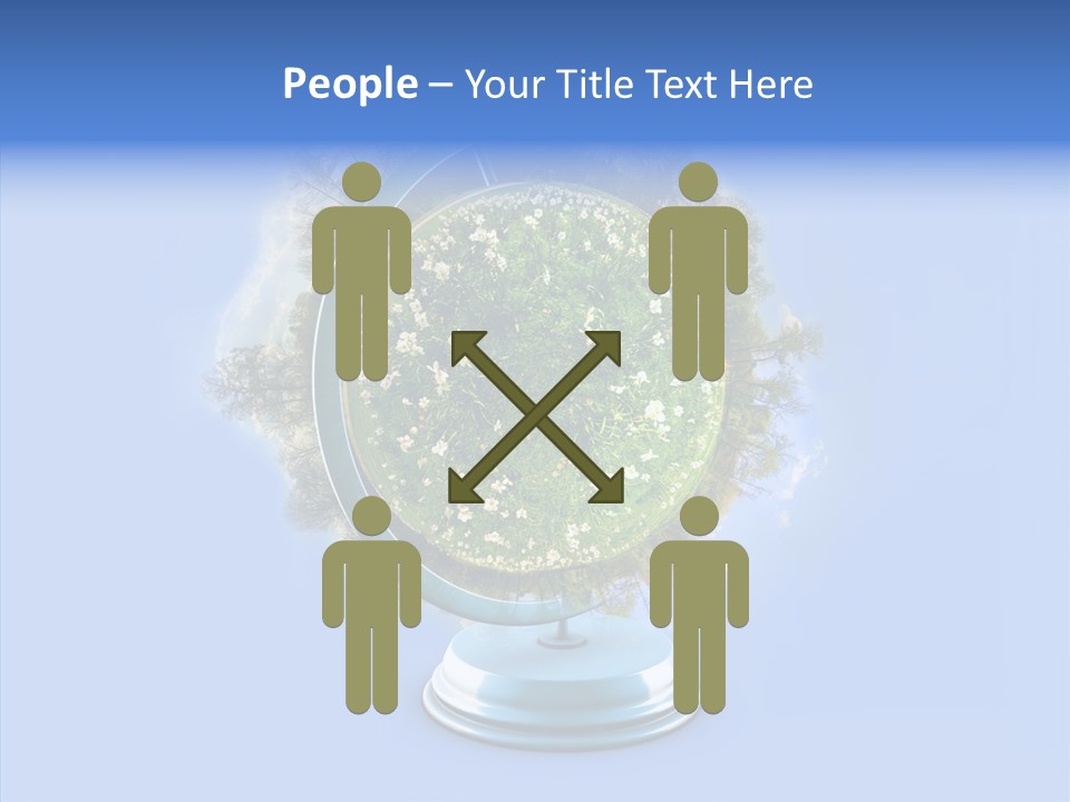 Environmental Landscape World PowerPoint Template