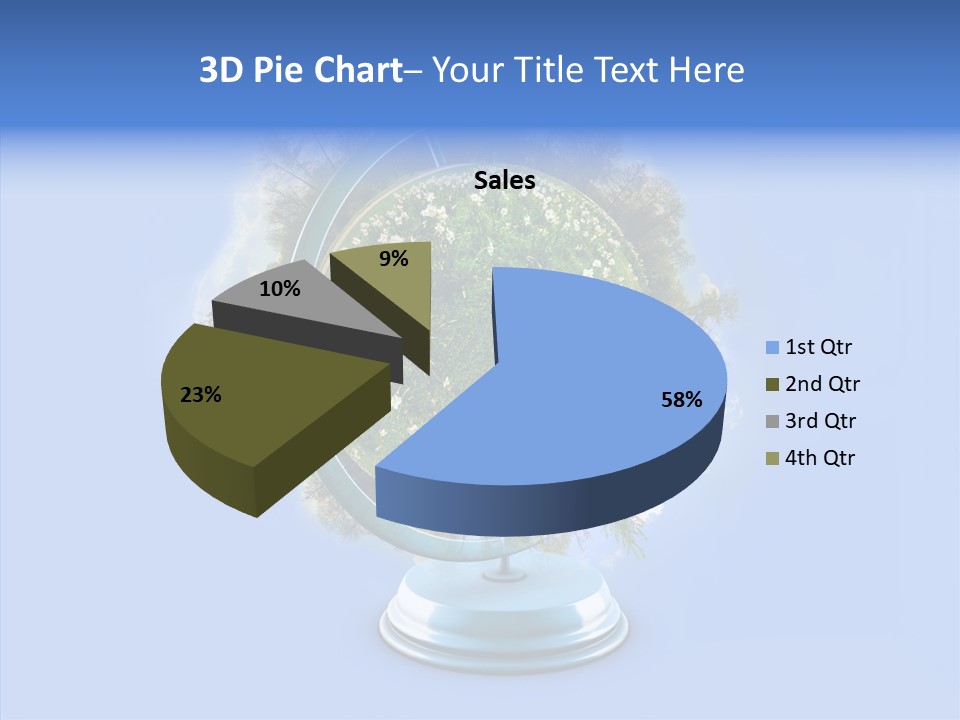Environmental Landscape World PowerPoint Template