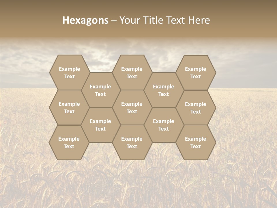 Cloudy Field Wind PowerPoint Template