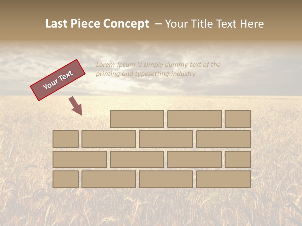 Cloudy Field Wind PowerPoint Template