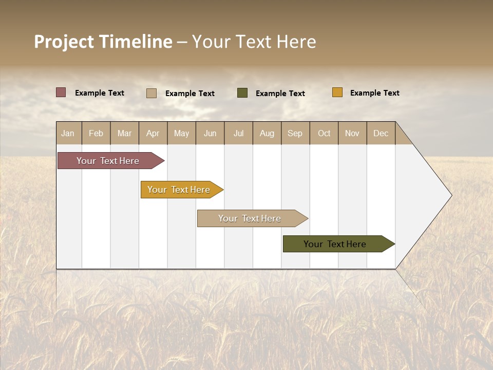 Cloudy Field Wind PowerPoint Template