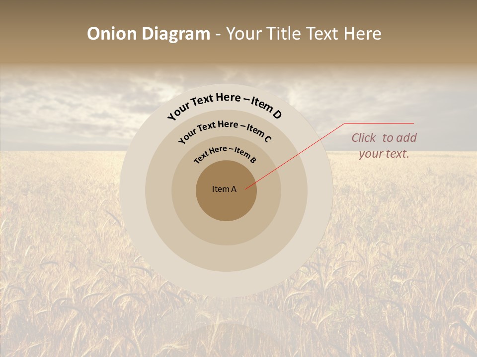 Cloudy Field Wind PowerPoint Template