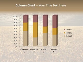 Cloudy Field Wind PowerPoint Template