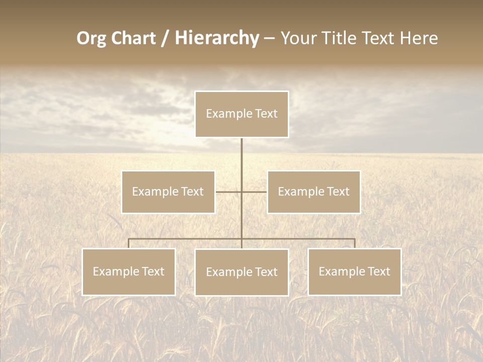 Cloudy Field Wind PowerPoint Template