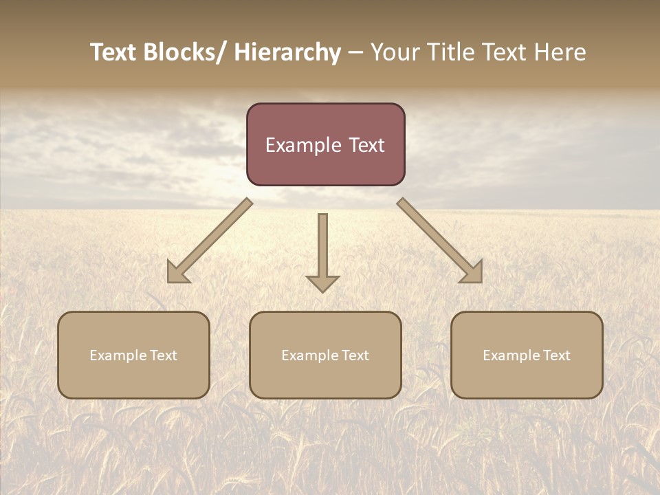 Cloudy Field Wind PowerPoint Template