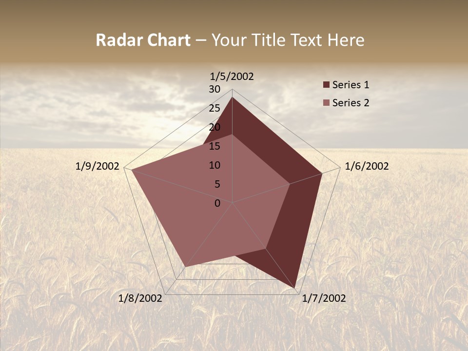 Cloudy Field Wind PowerPoint Template