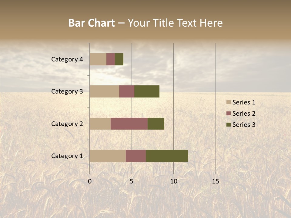 Cloudy Field Wind PowerPoint Template