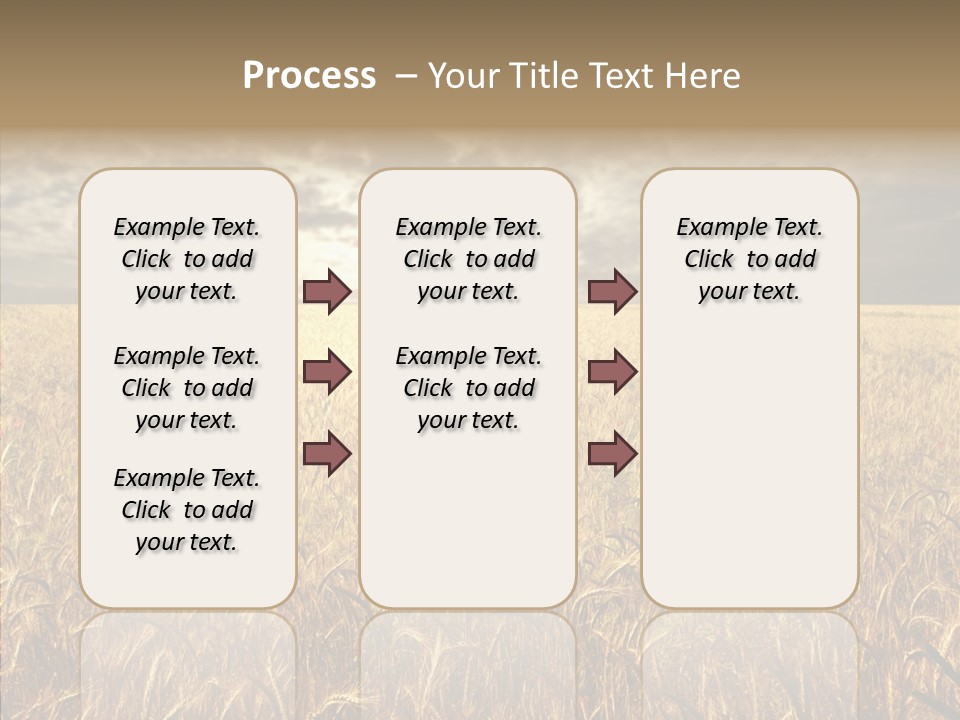 Cloudy Field Wind PowerPoint Template